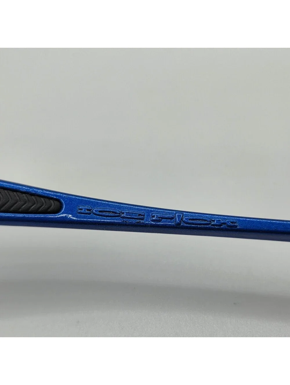 Rare Vintage Oakley Icepick Ice Pick Polarized Sunglasses USA Blue Orange Yellow